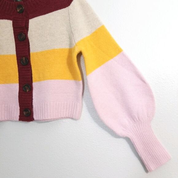 New Wild Fable cropped balloon cardigan sweater S - Picture 5 of 11